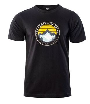 Picture of ZERGO MENS T-SHIRT BLACK
